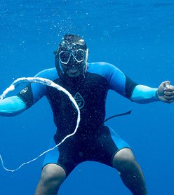 Snorkeling the waters of the Caribbean’s Nature Island